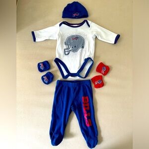 Buffalo Bills Baby Starter Kit (0-3 Months)
